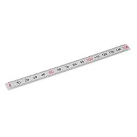 Self-adhesive ruler GN 711stainless steelRounded corner