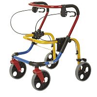 4-wheel rollator FOXIpediatricaluminumheight-adjustable
