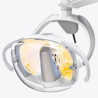 Ceiling-mounted surgical light EDI halogendental