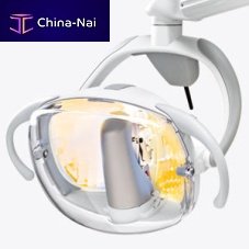 Ceiling-mounted surgical light EDI halogendental