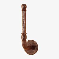 Wall-mounted toilet roll holder FT352ironblackhome