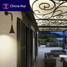 Contemporary wall light BELLindooroutdoorglass
