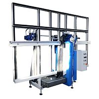 Double-head drilling machine HOLE VM 2PLC-controlledverticallaser