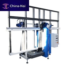 Double-head drilling machine HOLE VM 2PLC-controlledverticallaser
