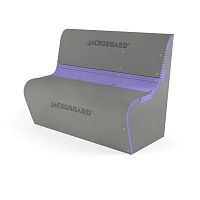 Bathroom bench JACKOBOARD® S-Kitcontemporaryextruded polystyrenewith backrest