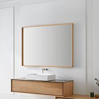 Wall-mounted bathroom mirror PRENNcontemporaryrectangularilluminated