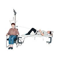 Lumbar and cervical traction table TQ20