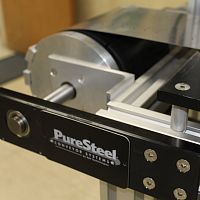 Steel conveyor belt smoothfor the food industrymedical
