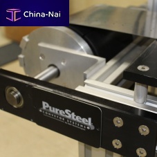 Steel conveyor belt smoothfor the food industrymedical