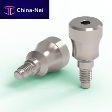 Titanium healing abutment 0007 seriesinternalstraightscrew