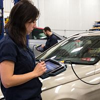 OBD2 diagnostic tool DrivePROwith file managerenginefor car