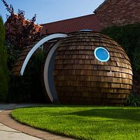Prefab micro-house ARCHIPODdesignwoodensteel