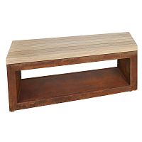 Contemporary garden bench 2605-82-EN / 2605-92-ENwooden
