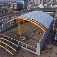 Wooden prefabricated framework HALLS