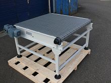 Flush grid conveyor belt KPA 30modularplasticfiberglass