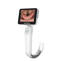 High-definition video laryngoscope KL series with integrated video monitorwith blade
