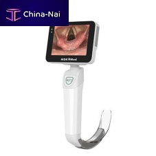High-definition video laryngoscope KL series with integrated video monitorwith blade