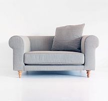 Traditional armchair KNOLElinen
