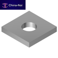 Locking washer 21.1362/0squaregalvanised steelfor profiles