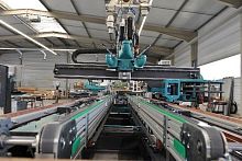 3-axis CNC machining center horizontalfor woodmilling