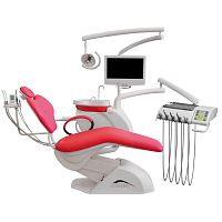 Dental treatment unit with chair 654 DUETwith monitorwith delivery systemwith light