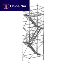 Quarter-turn stairs 90-3023Zmetal stepstainless steel frameindustrial