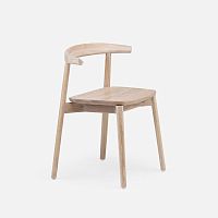Contemporary chair ANDOindooroaksolid wood