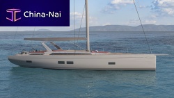 Classic sailing yacht GS 60 LC2-cabinwith open transomwith bowsprit