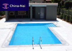 Overflow swimming pool outdoorin-groundconcrete