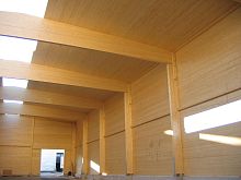 Wooden pillar SUPPORT SYSTEMSglulam