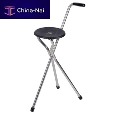 T-handle walking stick ES851tripodwith seat