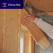 Thermal-acoustic insulation PLUS 55 FLEXwood fiberhemprigid panel
