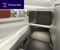 Aircraft cabin seat business class