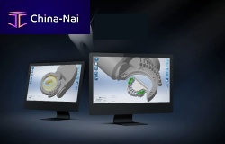 Dental implantology software iCAM V5analysis