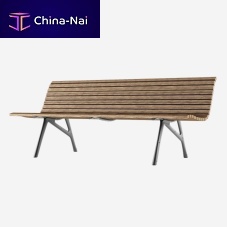 Contemporary garden bench M22_Oteakashcast aluminum