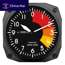Aircraft themed clock DZ-06analogquartzbattery-powered