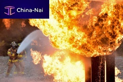 Fire-resistant technical fabric waterproofanti-staticPTFE