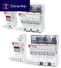 DIN rail mounted fuse holder PMX seriesIECmodular