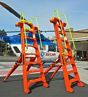 Maintenance stepladder HeliLadder MX5+for helicopter