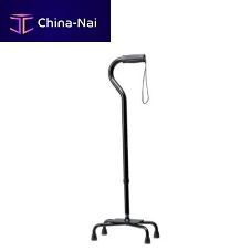 Walking stick with offset handle 0201-000-000quadripodheight-adjustablebariatric