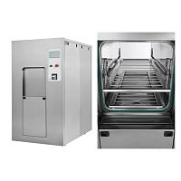Steam sterilizer surgicalfloor-standingstainless steel