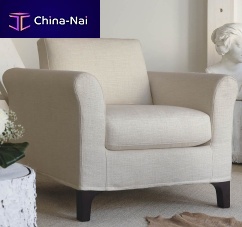 Traditional armchair Gretafabricplywoodfir