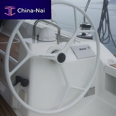 Sailboat helm wheel 3-spoke