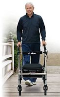 4-wheel rollator Airgo® Adventure 8 Lightweightwith seatfolding
