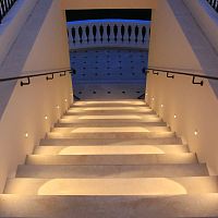 Recessed wall spotlight PICOrecessed floorLEDround