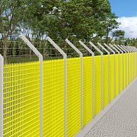 Airport fence GRATINGFRPsecuritywith grating