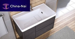 Built-in washbasin QUATTRO: 8100/8080/8060ceramicwith counterrectangular
