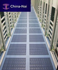 Metal ventilation grill ECOLOGICsquarefor raised floors