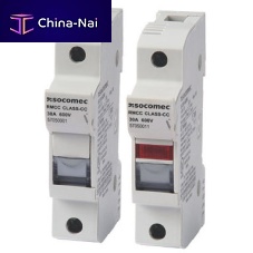 DIN rail mounted fuse holder RM CC seriesClass CCmodular