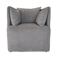 Contemporary armchair FRAMEleatherfabric